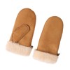 Kathyland Kids Mittens with Sheepskin Lining for Winter Cold Weather