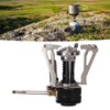 Mini Gas Stove Folding Piezoelectric Ignition Stable Support Portable Camping