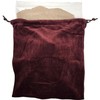 Sandmark Memories Burgundy Velvet Cremains Bag – Large (10” x