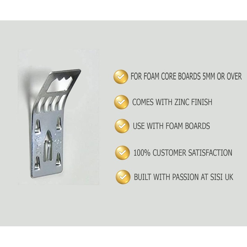 Foam Board Hangers Foam Board Hanging Clips Wall Mount Foam