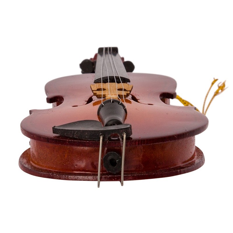Kurt Adler 5.5" Wood Violin Ornament