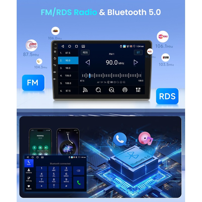 Car Radio Stereo for Subaru Forester Radio 2002-2008 [2+64G] with