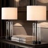 Kyrid 23.5'' Glass Table Lamp Set of 2 for Living