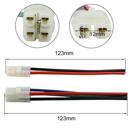 Wai Danie Ignition Coil CDI Electric Cable Wire Harness Plug Head For GY6 49CC 50CC 70CC 90CC 110CC 125CC 150CC ZJ125 Pit Dirt Bike ATV Go Kart