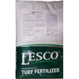 Lesco 24-2-11 St. Augustine Lawn Fertilizer "6% Iron" - 50 Lbs. (12,000 sq. ft.)