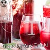 Monogram Etched 17oz Stemless Wine Glass (Letter T)