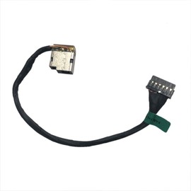 GinTai GINTA Laptops DC in Power Jack Cable Charging Port Cable for HP 15-DH1019NR
