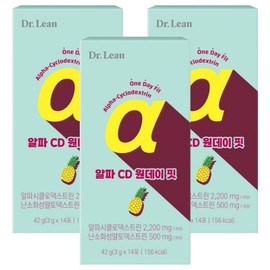 Dr.Lin Alpha CD One Day Fit 14p, 42g, 3 pieces / 닥터린 알파 CD 원데이 핏 14p, 42g, 3개