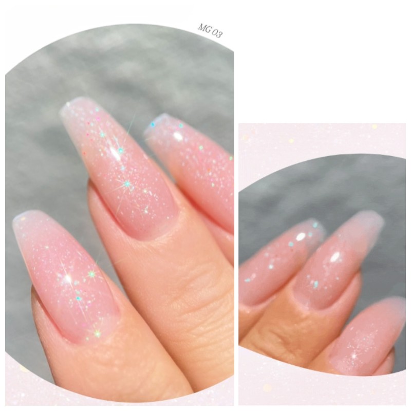 MIGOTHIC Love Actually Glitter Gel 10ml, Color:MG03 : MG04