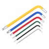 6PCS Aluminium Alloy Colorful Corrosion Resistance Bike Internal Hex Wrench