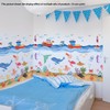 OUFEI Wall Decals Kids Room Peel and Stick Cartoon Underwater