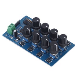 Walfront Servo Controller 8 Way Steering Gear Controller 8 Channel Servo Motor Driver Board Controller Servo Debug Board with LED Indicator Servo Servo Servo Tester Servo Motor Servo Controller Board