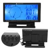 CD60 Multifunctional Digital Car Automobile Thermometer Gauge with Time Navigation