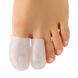 Gel Toe Protectors Toe Sleeves - Bukihome 8 Pack Silicone Toe Caps with Aloe Vera Extract - Toe Protections Cushions for Women & Men - Protect Corns, Blister (4L + 4S)
