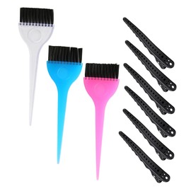 TOVINANNA Essential Hair Dye Tool Set Pcs Kit Dye Bowl Clips Home Salon Use Sturdy Easy to Clean