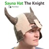 PetriStor Wool Sauna Hat Knight for Man Natural Felt 100%