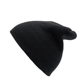 Peter Grimm D-Street Acrylic Knit Beanie Cap Hat (Black)