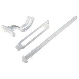 LIV Replacement Parts Set: Lever Bar, Separator Bar and Angle Lever for ISOSAN No. 1 + No. 2 Cistern