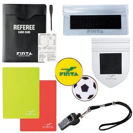 FINTA 핀타 축구 풋살 레퍼리 스타터 세트 C FT5991 레프리 심판 레프리 용품 레프리 소품 FINTA Finta Soccer Futsal Referee Starter Set C FT5991 Referee Supplies Referee Accessories, 1개