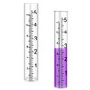 SynHHergyx 2 Pcs 5" Rain Gauge Replacement Tubes for Outdoor
