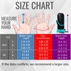 devembr Ski Mittens with Wrist Guards, Warm Snowboard Mittens, Waterproof,