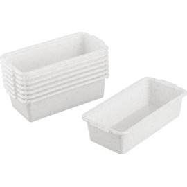 Kigima Multi-Purpose Household Basket Set of 8 0.7 Litres 20 x 10 x 5.5 cm