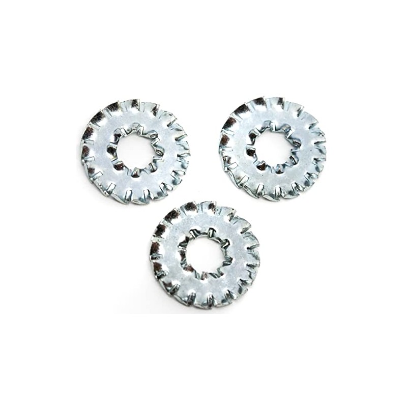 M10 Serrated Shakeproof Washer Lock Washers Internal And External Teeth