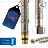 Sanitary Fittings Connection Hose M10 x 1 Short 3/8 Inch