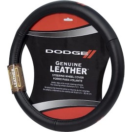 dodge steering wheel cover genuine leather
