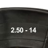 Heavy Duty Dirt Bike Inner Tube 2.50-14 14'' 14 Inch