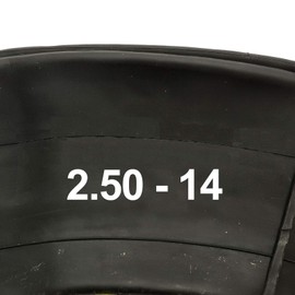 Heavy Duty Dirt Bike Inner Tube 2.50-14 14'' 14 Inch Dirtbike Front Wheel Innertube Fits 110cc 125cc 140cc 160cc