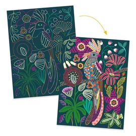 Djeco Scratch pictures: Rococo