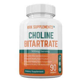 Krk Supplements Colina Bitartrato 900 Mg 90 Cps
