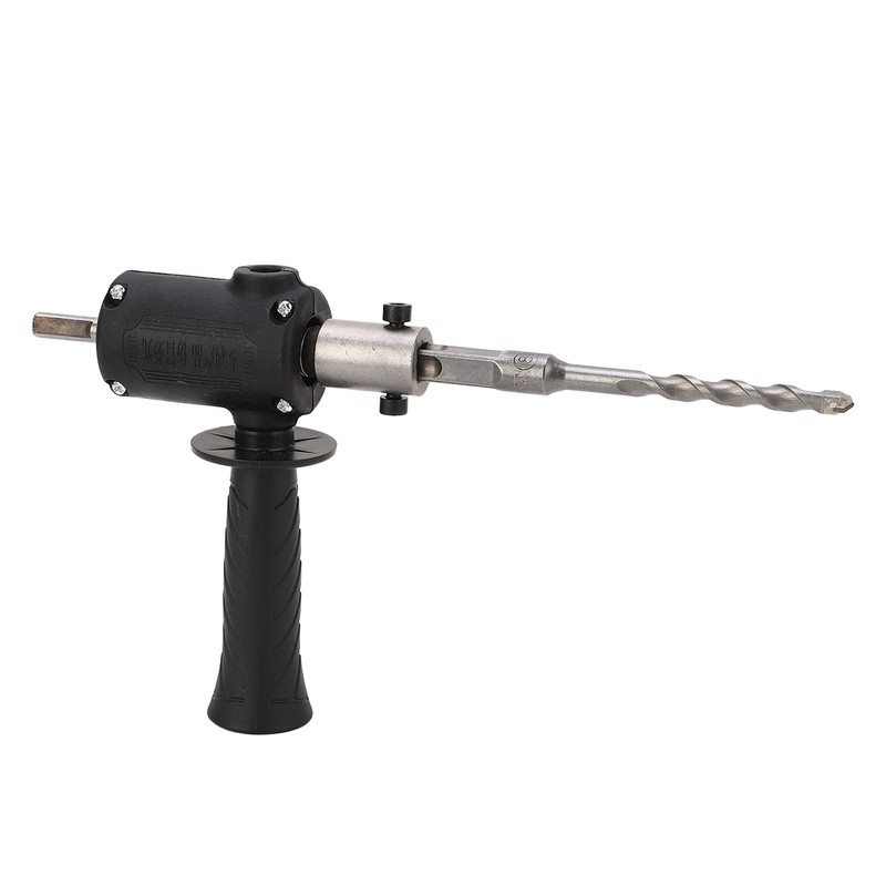 Electric Drill to Hammer Adapter Conversion Head with Bits Screws