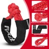 Aomifunny Synthetic Soft Shackle Rope, 2-Pack 1/2in x 22in, 56000