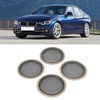 4Pcs Inner Door Horn Frame Car Speaker Audio Panel Cover
