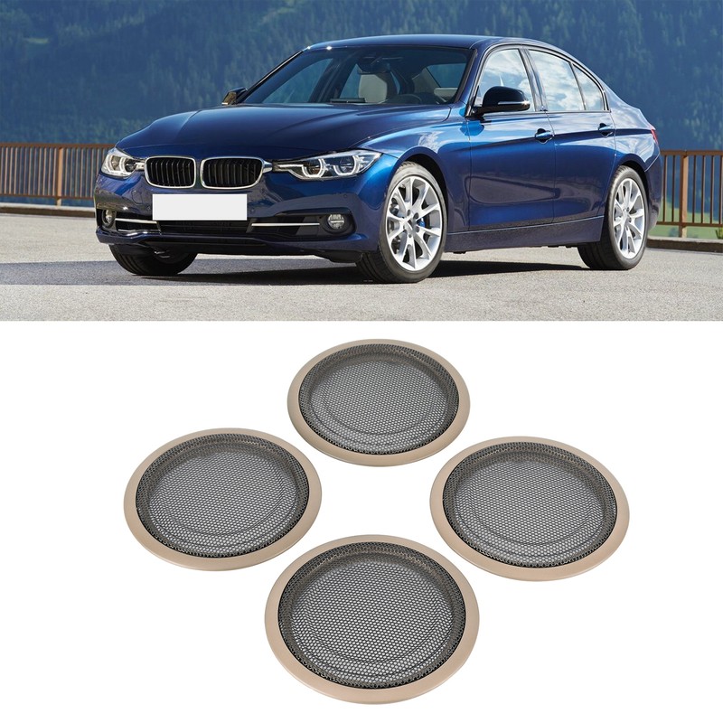 4Pcs Inner Door Horn Frame Car Speaker Audio Panel Cover