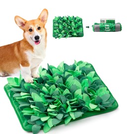 Puzzle Feeder Snuffle Mat & Slow Feeder for Dogs - Interactive Dog Puzzle Toys for Smell Training
