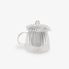 Afternoon Tea Living HD94 Ruffled Teapot, Clear