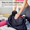 Pack of 3 Portable Drawstring Bag, Storage Bag with Double