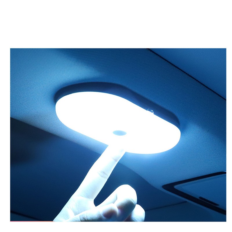 Car LED Lights USB Rechargeable Double Sided Magnetic Attraction ABS