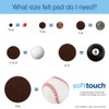 Self-Stick Furniture Round Felt Pads for Hard Surfaces – Protect
