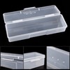 siyuwuro 4Pcs Transparent Storage Boxes For Nail Tool Professional Pedicure