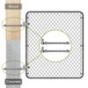 Insaga M16x 10'' J-Bolt Gate Hinge, 304 Stainless Steel J-Bolt