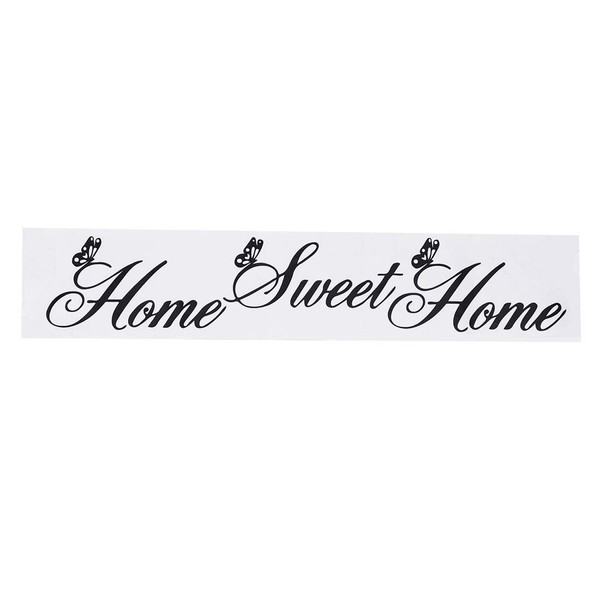 sourcing map Sweet Home Quote Sticker Removable PVC Wall Sticker