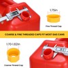 Upgraded Gas Can Spout Replacement, 3-Pack Gas Can Nozzle Leak-Proof