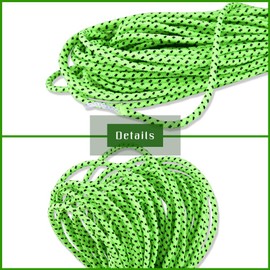 Tent Rope, Outdoor Camping High Strength Polyester Reflective Tent Guyline Rope Guy Line Cord Camping Tents and Accessories