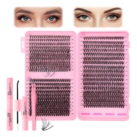 Juego De Pestañas Postizas, Extensiones De Pestañas, 30d-50d Negro D 1.2 Cm 1 Mm