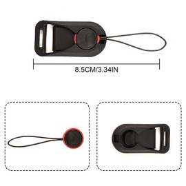 Clyhon Pack of 2 Camera Strap Adapter Quick Release Connector with Base Mirrorless Camera Shoulder Straps Quick Release Adapter for SDLR Cameras Universal Camera Strap Length Adjustable, d'Alene to