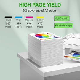 SINOPRINT 15 Pack 502XL Printer Cartridges for Epson 502 XL Multipack Compatible with Epson Expression Home XP-5100 XP5100 XP-5105 XP-5150 XP-5155 Workforce WF-2860 WF-2865 WF-2880 WF-2885